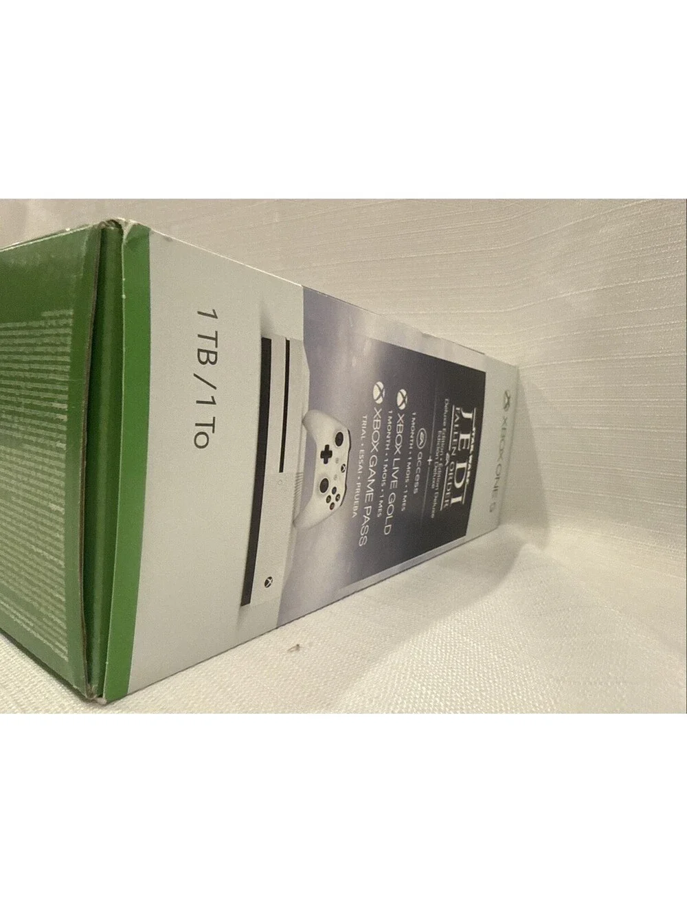 New Sealed Microsoft Xbox One S 1TB Jedi Fallen Order Deluxe Console System 1681